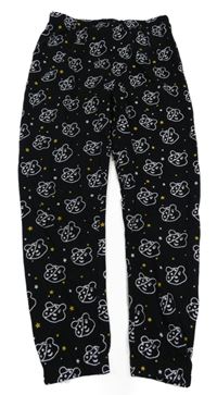 Černé pyžamové kalhoty s Pudsey George