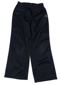 Tmavomodré sportovní tepláky s logem Domyos