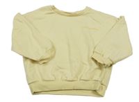 Žlutá mikina s nápisem dunnes