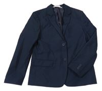 Tmavomodré společenské sako H&M