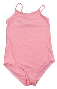 Růžové jednodílné plavky H&M