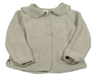 Béžový propínací svetr Next