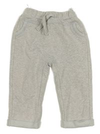 Světlešedo-béžové melírované tepláky C&A