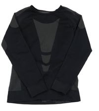 Černo-šedé funkční triko Crivit