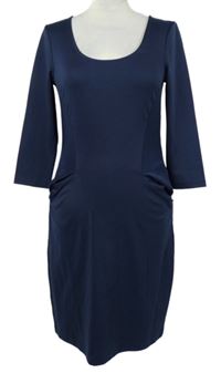 Dámské tmavomodé šaty Vero Moda 