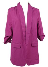Dámský fuchsiový sakový cardigán Hailys 