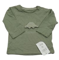 Nové - Khaki triko s dinem George