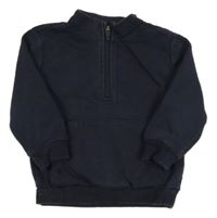 Tmavomodrá mikina F&F