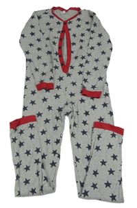 Šedý hvězdičkovaný overal The Little White Company 