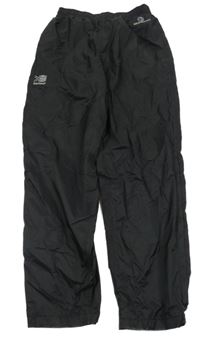 Černé šusťákové funčkní kalhoty Karrimor