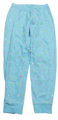 Pomněnkové pyžamové kalhoty s hvězdami C&A