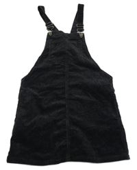 Černá manšestrová laclová sukně Glass 