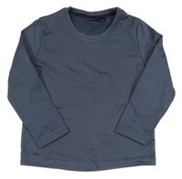 Modrošedé sportovní triko Lupilu