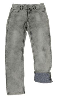 Šedé plísňové teplákové rifle Chapter Young