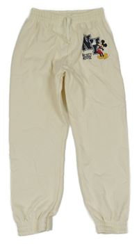 Smetanové tepláky s Mickeym H&M