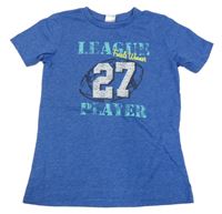 Modré tričko s číslem Papagino 