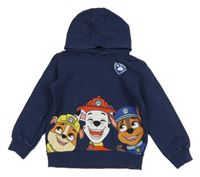 Tmavomodrá mikina s Paw Patrol a kapucí Nickelodeon