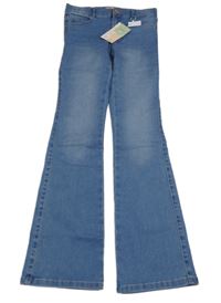 Nové - světlemodré flare teplákové rifle ONLY