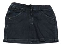 Tmavomodrá riflová sukně D-ZINE