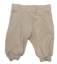 Světlepudrové sametové tepláky Smile