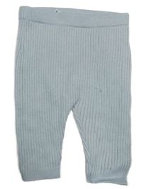 Světlemodré žebrované úpletové tepláky Matalan