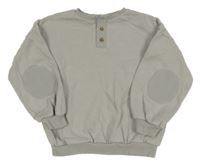 Světlešedá oversize mikina George