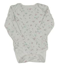 Bílé květované body Next