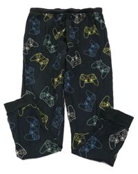 Černé pyžamové kalhoty s ovladači Firetrap