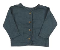 Tmavomodré propínací triko George