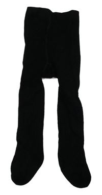 Černé vzorované punčocháče H&M