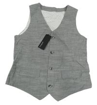 Nové - Šedé melírované slavnostní sako M&S