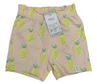 Meruňkové kraťasy s citrony M&S
