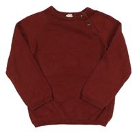 Vínový lehký svetr H&M