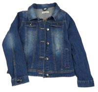 Tmavomodrá riflová bunda Pocopiano