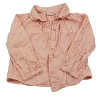 Světlerůžová vzorovaná halenka Next