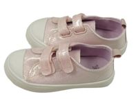 Nové - Růžové třpytivé tenisky vel. 24