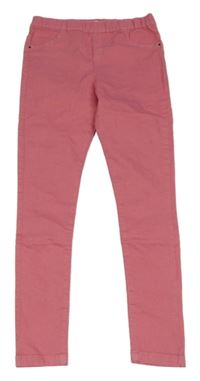 Růžové skinny rifle F&F