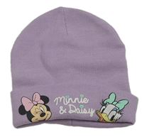 Lila čepice s Minnie a Daisy H&M