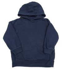 Tmavomodrá mikina s kapucí F&F