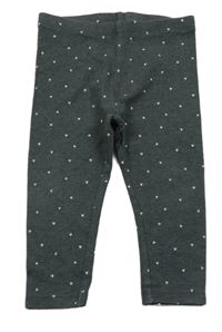 Tmavošedé legíny se srdíčky Next