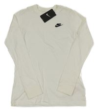 Nové - Bílé triko s logem Nike