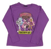 Fialové triko - Monster High