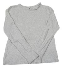 Světlešedé melírované triko H&M