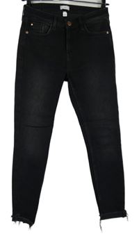 Dámské černé skinny rifle River Island 