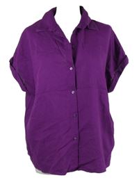 Dámská fialová lněná halenka Tom Tailor 