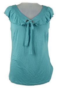 Dámská světlemodrá halenka s límečkem M&S