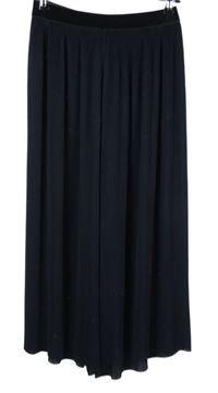 Dámské tmavomodré plisované culottes kalhoty Zara 