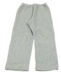 Světlešedé sametové kalhoty