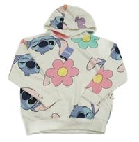 Nové - Bílá mikina se Stichem a kapucí George