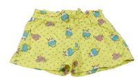 Žluté kraťasy s cupcaky Primigi